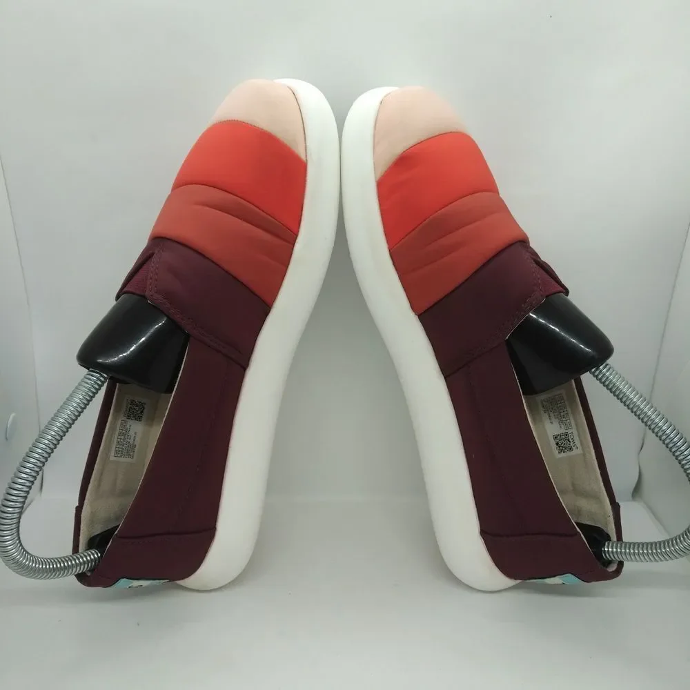 Toms Alpargata Mallow Damen Slip On Shoes‎ Women's Size 7.5 Red Toms Colorful